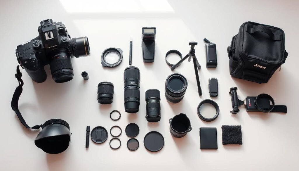 equipo fotográfico
