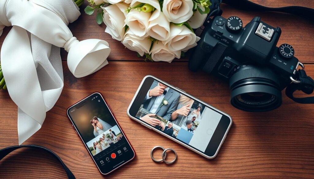 redes sociales en fotografía de bodas